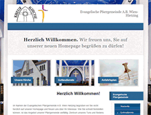Tablet Screenshot of kreuzkirche.at